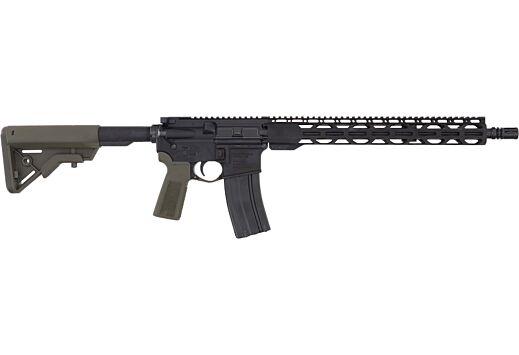 radical firearms, forged, semi-automatic, ar, 223 remington/556nato, 16" barrel, 1:7" twist, 15" rpr mlok handguard, anodized finish, black, olive...