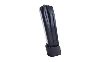 hk, magazine, 9mm, 20 rounds, fits p30/vp9, steel, black
