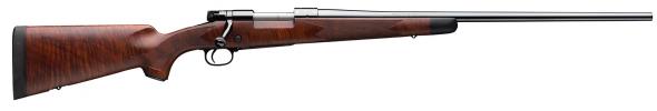 winchester, m70 super grade, 6.8 western, 24" barrel, black receiver wood stock, 3 round