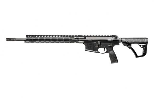 daniel defense, dd5 v4, semi automatic rifle, ar-15, 6.5 creedmoor, 18" barrel, black, right, no magazine