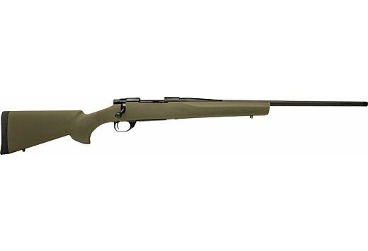 howa, hogue 1500 youth, bolt action, 243 winchester, 22" threaded barrel, blued finish, green hogue stock, right hand, 5 round capacity