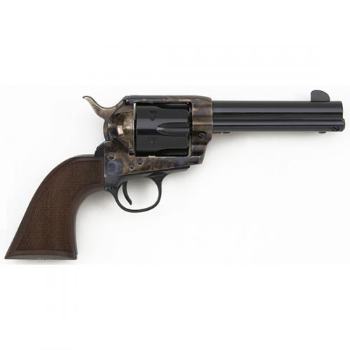 pietta, gwii deluxe californian revolver, 357 mag, 4.75" barrel, case hardened, blued, checkered walnut grip, 6 round