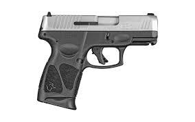 taurus, g3c, striker fired pistol, 40 s&w, 3.2" barrel, black/stainless, 10 round, includes 3 magazines
