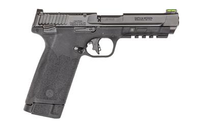 smith & wesson, m&p, semi-automatic, polymer framed pistol, full size, 22 wmr, 4.35" barrel, armornite finish, black, optics ready slide for shield...