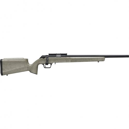 springfield armory, 2020 rimfire target, 22lr, 20" barrel, blued finish, sage green with black webbing stock, 10 rounds