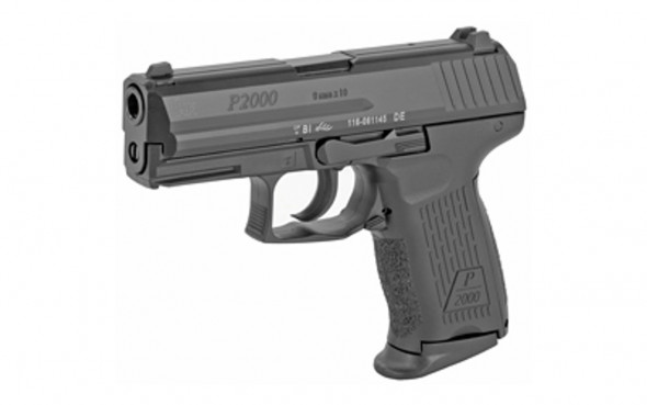 heckler & koch, p2000, v2, lem trigger, 9mm, 3.66" barrel, black, 10 round