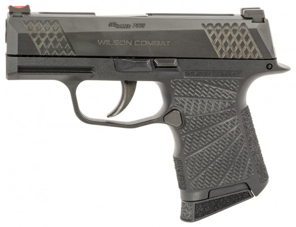wilson combat, wcp365, striker fired, 9mm, 3.1" barrel, black, fiber optic sights, 10 rounds