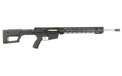 alex pro firearms, varmint 2.0, semi-automatic rifle, ar, 22-250, 22" stainless steel barrel, 15" mlok handguard, cerakote finish, black, nickel...