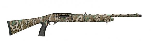 mossberg, sa-20 turkey tactical, 20 gauge, 3" chamber, 22" vr barrel, mossy oak greenleaf, 4 rounds