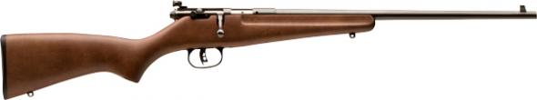 savage rascal .22lr 16.125" youth right hand wood stock