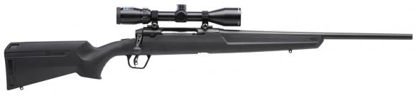 savage arms, axis ii xp compact 350 legend, 18" barrel, matte black, synthetic stock, includes bushnell 3-9x40mm scope