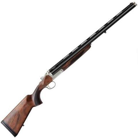 charles daly triple crown .410 bore triple barrel break action shotgun 26" barrels 3" chambers 3 rounds extractor walnut stock matte blued