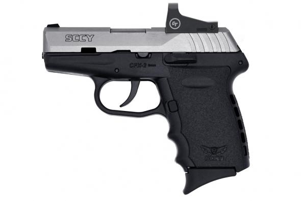 sccy cpx-2tt 9mm 3.10" w/ct red dot (2) 10rd mags