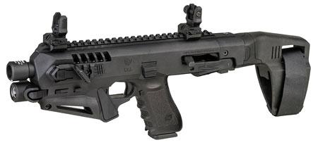 Command Arms Micro Roni Stablizer Glock 17/17C Gen 3&4 Pistol Polymer/Aluminum Black