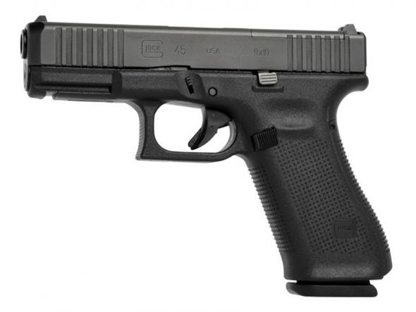 glock g45 mos 9mm 4.02" (2) 17rd mag