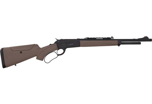 pedersoli, 86/71 droptine, lever action, 30-30 win, 19" barrel, black and tan, fiber optic sight, 5 rounds