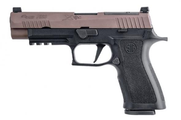 sig sauer, p320 x-vtac, 9mm, 4.7" barrel, flat dark earth finish, 17 rounds