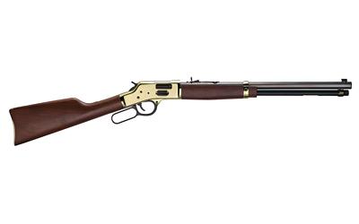 henry repeating arms, big boy, lever action rifle, 44 magnum, 20" octagon barrel, brass receiver, fully adjustable semi buckhorn sights, american...