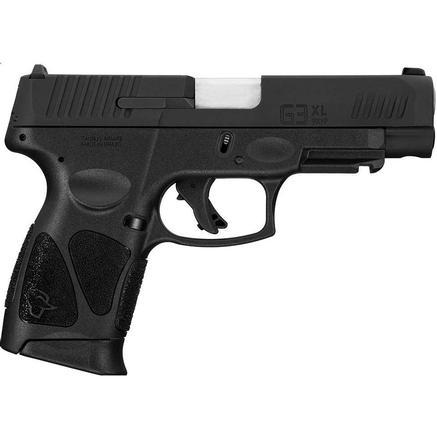 taurus, g3xl, semi-auto, 9mm, 10 round magazines (2) 4" barrel, black, manual safety, ma compliant