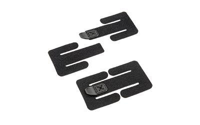 vertx, bap belt adapter panel, medium, velcro fastener, black, 2 pack