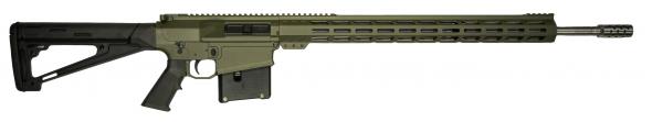 glfa, gl10, semi auto, .300 win mag, 24" threaded barrel, od green, 5 rounds