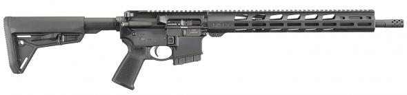 ruger, ar 350 legend, multi-purpose rifle, semi-automatic, 16.38" barrel, black anodized finish, moe sl collapsible stock, 1-5rd magazine, magpul moe...