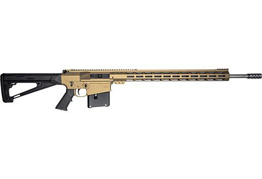 glfa, gl10, semi auto, 7mm rem mag, 24" threaded barrel, bronze, muzzle brake, fixed stock, 5 rounds