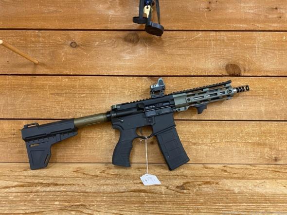 sota arms semi-automatic sbr tx-15 .223 wylde-used