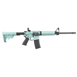 ruger talo ar-556 semi-auto 5.56 nato, 16.10" barrel, robins egg finish