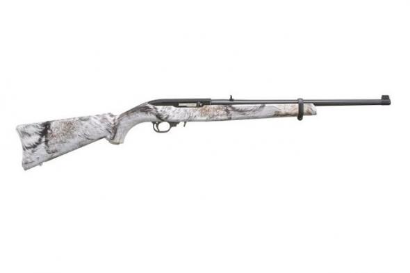 (sale) ruger, 31169, 10/22 carbine, talo edition, semi-automatic, 22 lr, 16.12" barrel, blued finish, black, synthetic yote camouflage stock,...