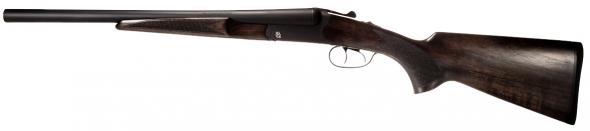 heritage, badlander, side-by-side shotgun, 12 gauge, 3" chamber, 18" barrels, black oxide finish, black, bead front sight, wood stock, double trigger...