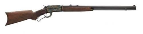 winchester repeating arms, 1886 deluxe, lever action, 45-70 government, 24" octagonal barrel, color case hardened finish, wood stock, right hand, 8...