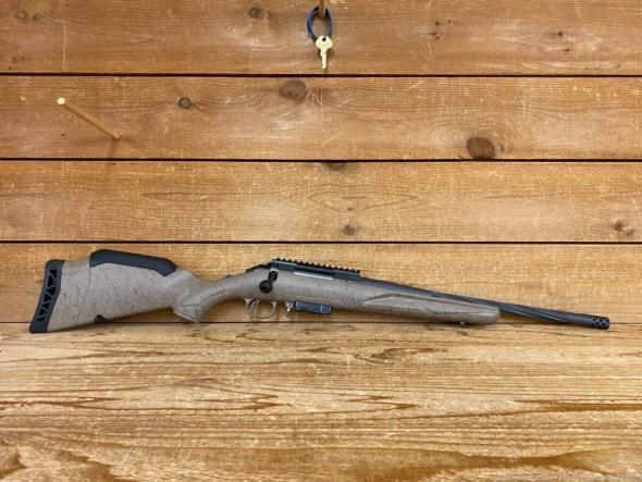 ruger american gen ii ranch 7.62x39 16.1" 5rd fde splatter bolt rifle