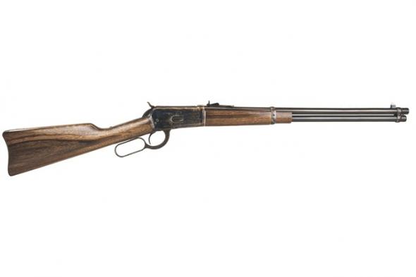 chiappa, 1892 carbine, lever action, 357 magnum, 20" barrel, color case hardened finish, wood stock, 10 round capacity