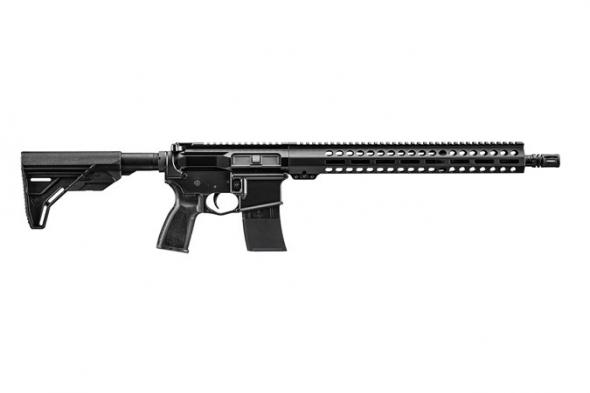 fn, fn 15 guardian, semi automatic, 5.56 nato, 16" barrel, black finish, collapsible stock, 15" m-lok handguard, right hand, 10 round capacity
