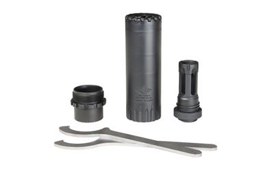 yankee hill machine turbo k suppressor, 5.56mm, black, 5.5"