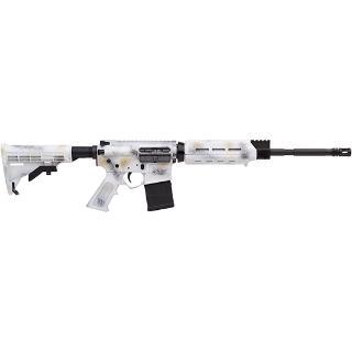 alex pro firearms, arctic, 5.56 nato, 16" barrel, optic ready, snow camo finish
