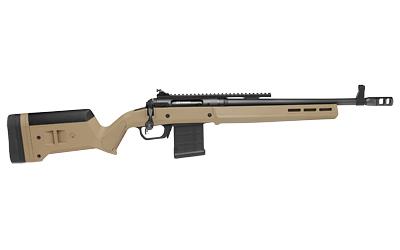 savage, 110 magpul scout, bolt action, 6.5 creedmoor, 16.5" threaded barrel, black receiver, adjustable sights, flat dark earth magpul hunter stock,...