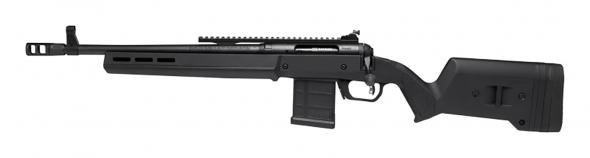 savage arms, 110 magpul scout, 6.5 creedmoor, 16.50" matte black threaded barrel, left hand, picatinny rail carbon steel receiver, black magpul...