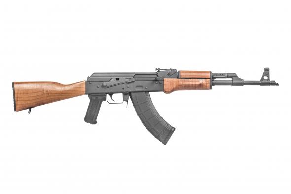 century arms stamped ak-47 rifle caliber 7.62x39 - maple wood furniture ri3284-n w / 30 round mag