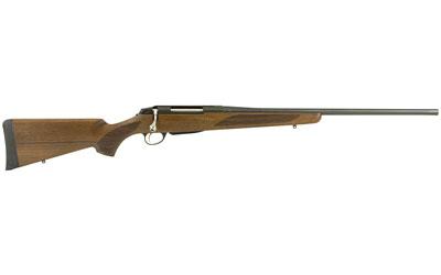 tikka, t3x hunter, bolt action, 6.5x55, 22.4" barrel, black finish, wood stock, right hand, 3 round capacity