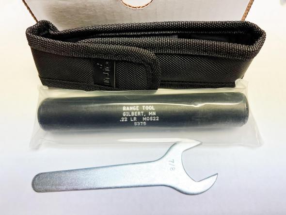 range tool mos 22 mos22 .22lr aluminum silencer suppressor new
