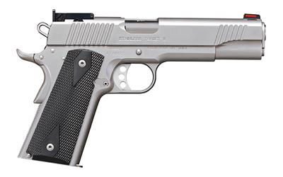 kimber, stainless target ii, semi-automatic, 1911, full size, 9mm, 5" barrel, matte finish, silver, laminate grips, adjustable sights, 9 rounds,...