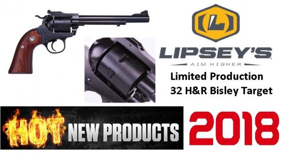 Ruger Bisley Target 32 H&R Limited Production 6.5" BBL Unfluted Cylinder - Lipsey's 2018 Limited Exclusive
