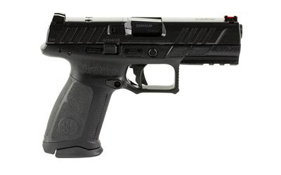 beretta, apx, a1 full size, semi-automatic, striker fired, full size, 9mm, 4.25", black, 15 rounds, 2 magazines, optic ready, trigger safety, fiber...