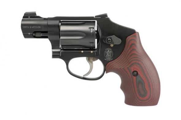 smith & wesson, model 442, double action only, 38 spl, 1.875" barrel, 5 round, matte black finish