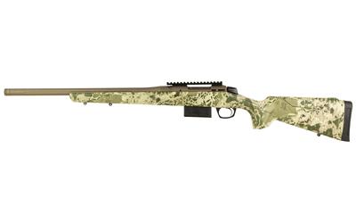 cva, cascade varmint hunter, bolt action rifle, 223 remington, 20" threaded barrel, 5/8x24, cerakote finish, smoked bronze, synthetic stock, realtree...