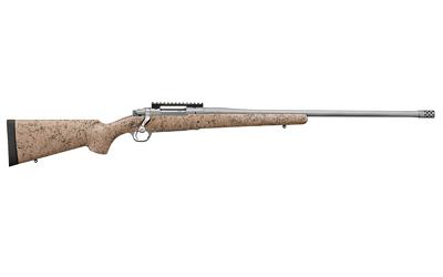 ruger, hawkeye, ftw hunter, bolt action rifle, 6.5 prc, 24" cold hammer forged barrel, threaded 5/8x24, ruger muzzle brake system, matte stainless...
