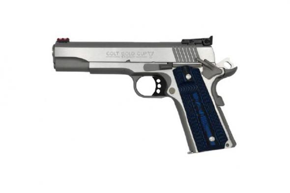 gold cup lite 45acp ss 5" as g10 grips | adjustable sights 45 acp