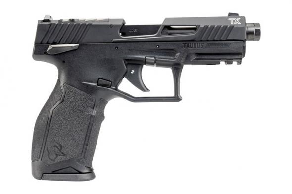 taurus usa, tx22 generation 2, toro, semi-automatic, striker fired, 22lr, 4.1" threaded barrel, manual safety, optic ready, matte finish, black, 2...